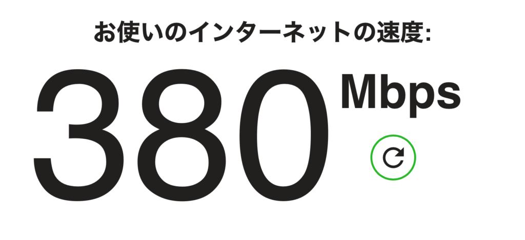 Alohaブラウザ 通信速度 VPNオフ