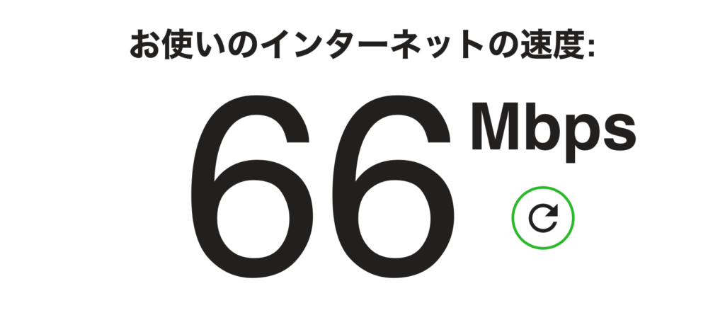 Alohaブラウザ 通信速度 VPNオン