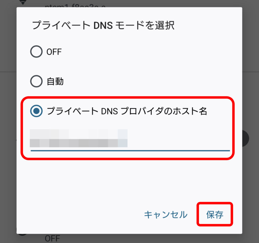 NextDNS Android設定 3