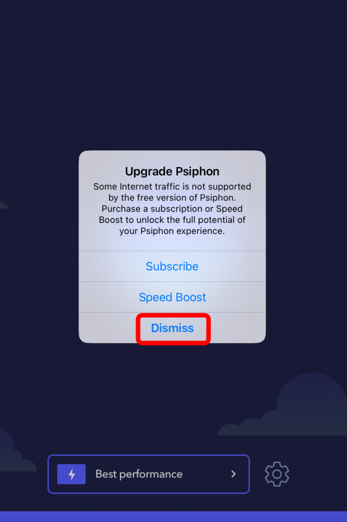 Psiphon iOS インストール 7