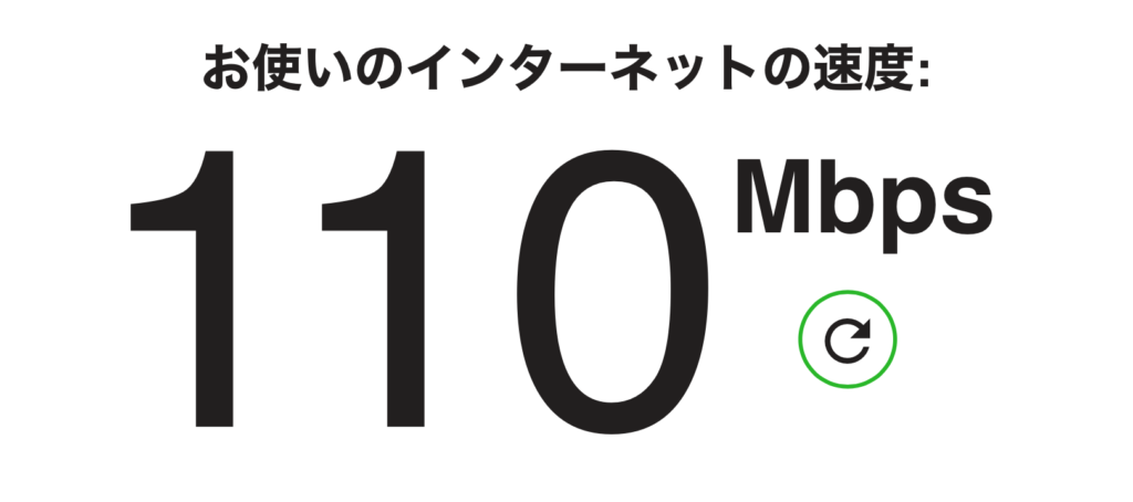 アルバニアにVPN接続した時の速度