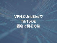 VPNとUrleBirdでTikTokを匿名で見る方法