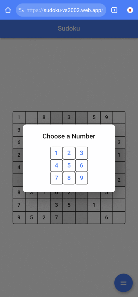 Flutter-Sudoku