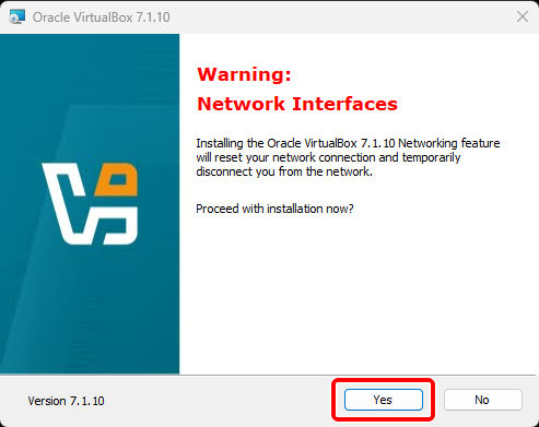 VirtualBoxのインストール 05